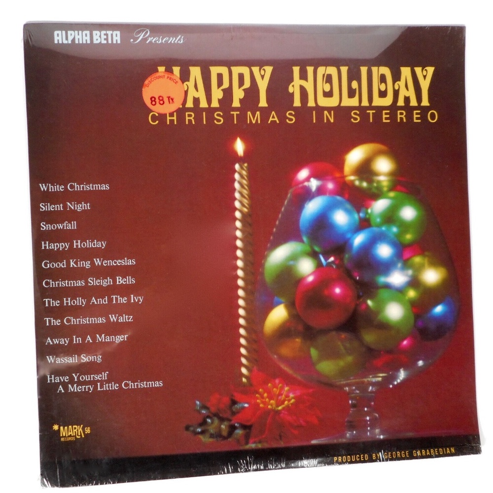 VTG 60s SEALED Happy Holiday Vinyl LP Wally Stott Orchestra Christmas Stereo MCM